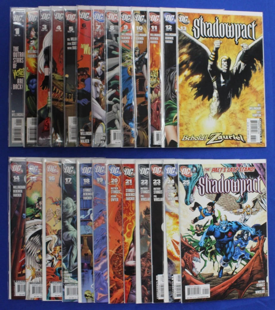 Shadowpact #1-25 Complete Set VF/NM