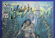 Fathom #4 VF SIGNED by Michael Turner No COA