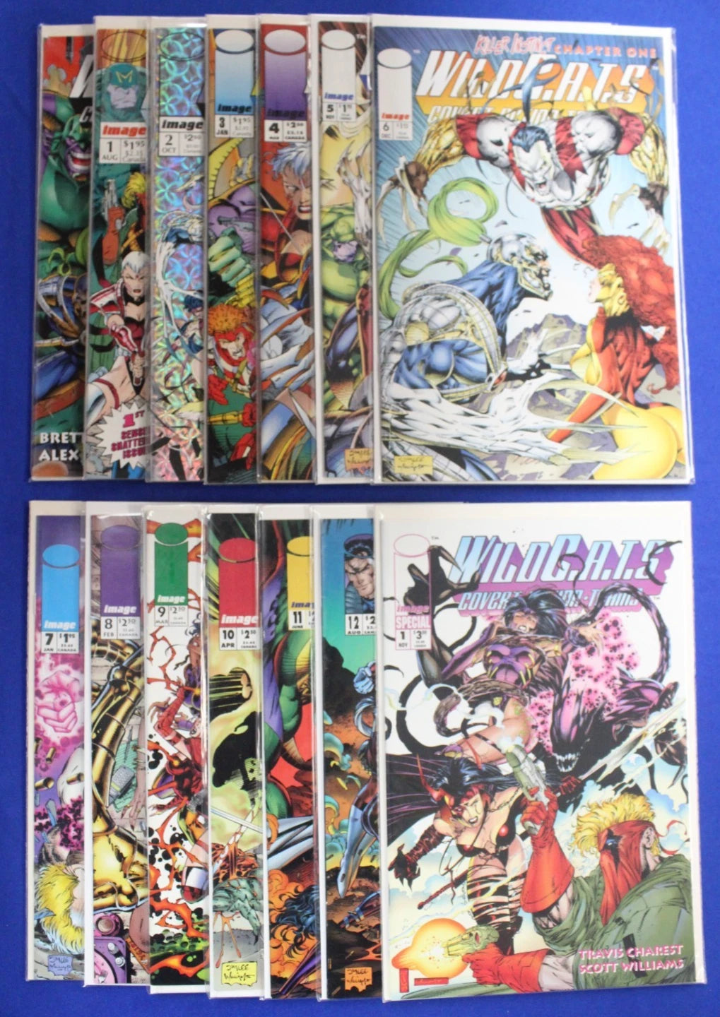 WildCATS Covert Action Teams #0-12 + Special Lot of 14 VF/NM