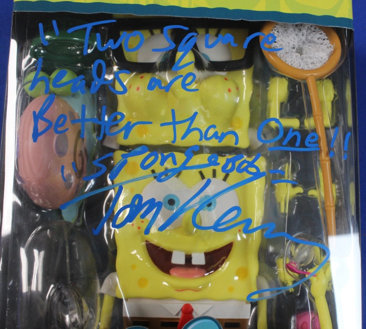 Spongebob Squarepants Ultimates! Wave 1 Signed by Tom Kenny!