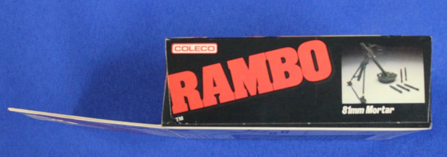 Coleco 1986 Vintage Rambo Toy Weapons Lot Complete in Box