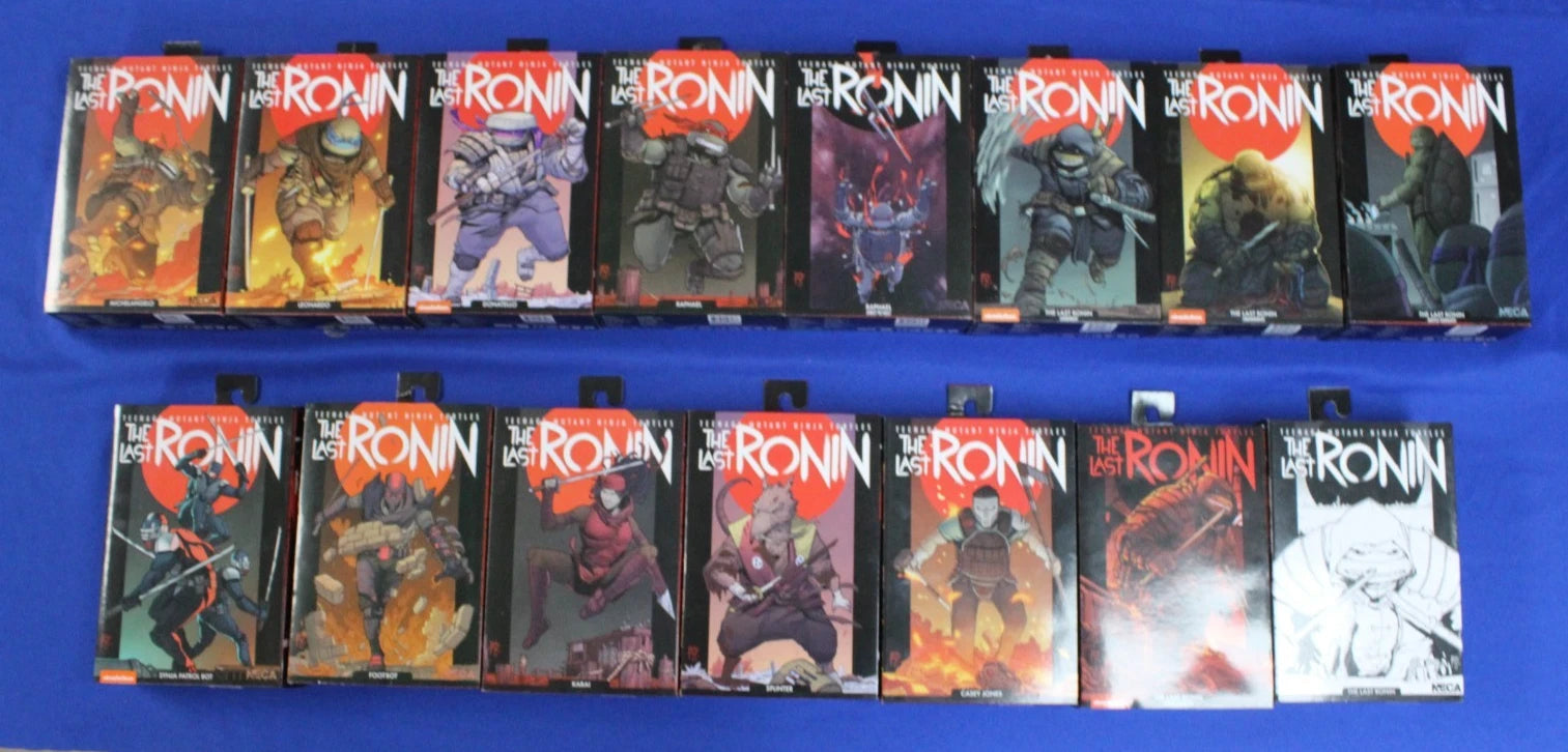 NECA 2023 TMNT The Last Ronin Action Figure Lot of 15 Complete in Box