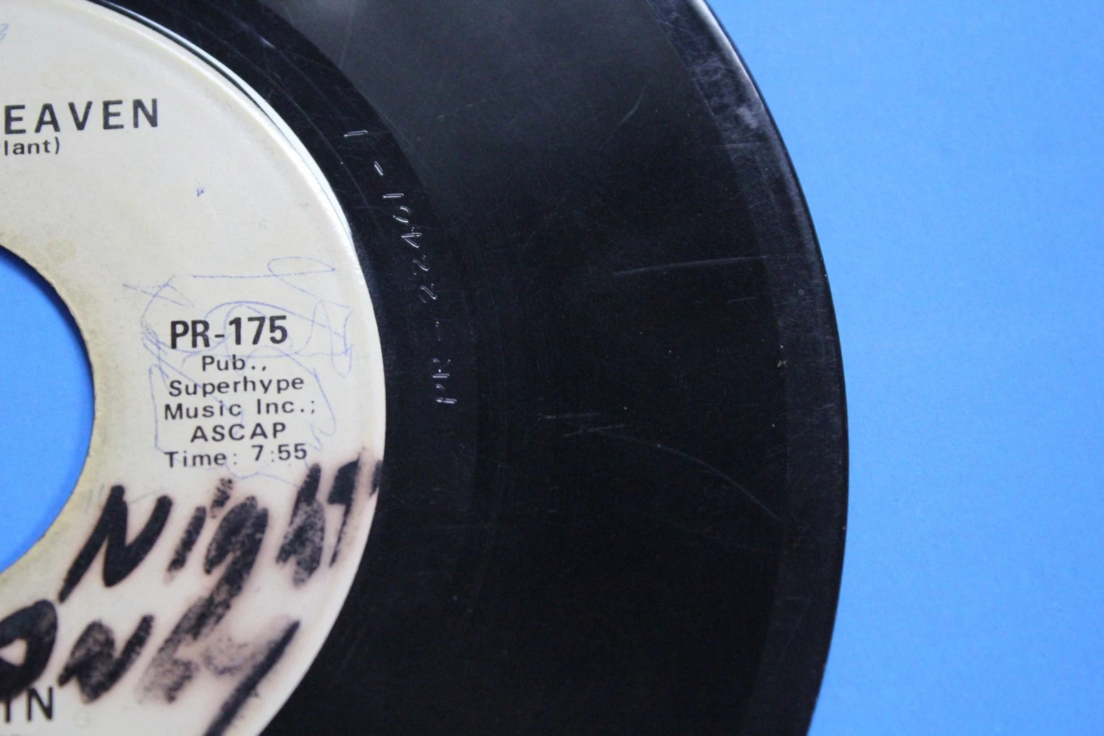 Led Zeppelin Stairway to Heaven 1972 PR-175 7" Promotional Single Vinyl Record