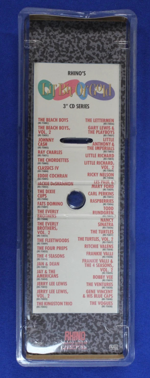 Rhino Records Lil' Bit of Gold Mini CD Lot of 6 Sealed