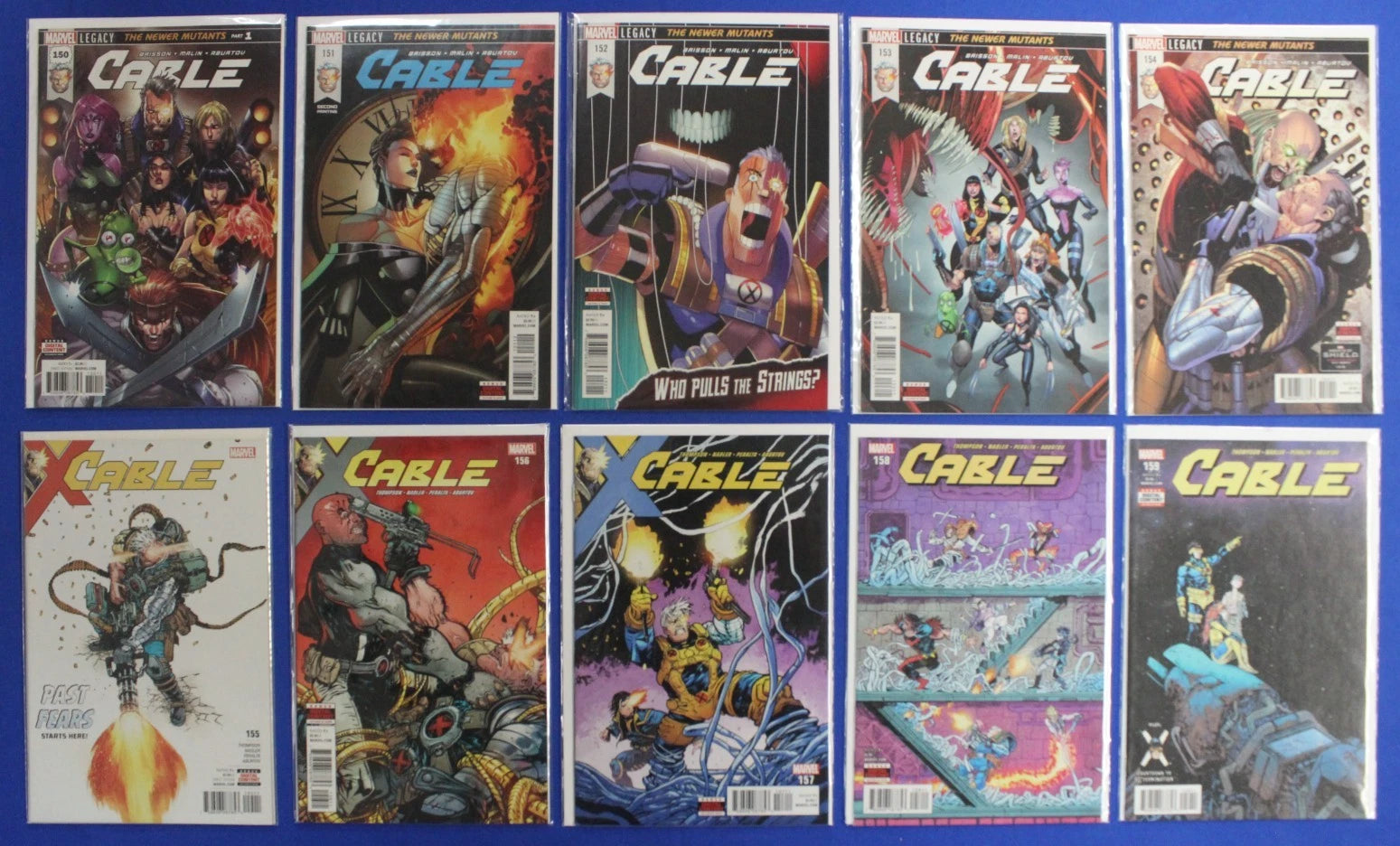 Cable #1-5 & #150-159 (2017) + 1-12 (2020) Complete Sets VF-VF/NM