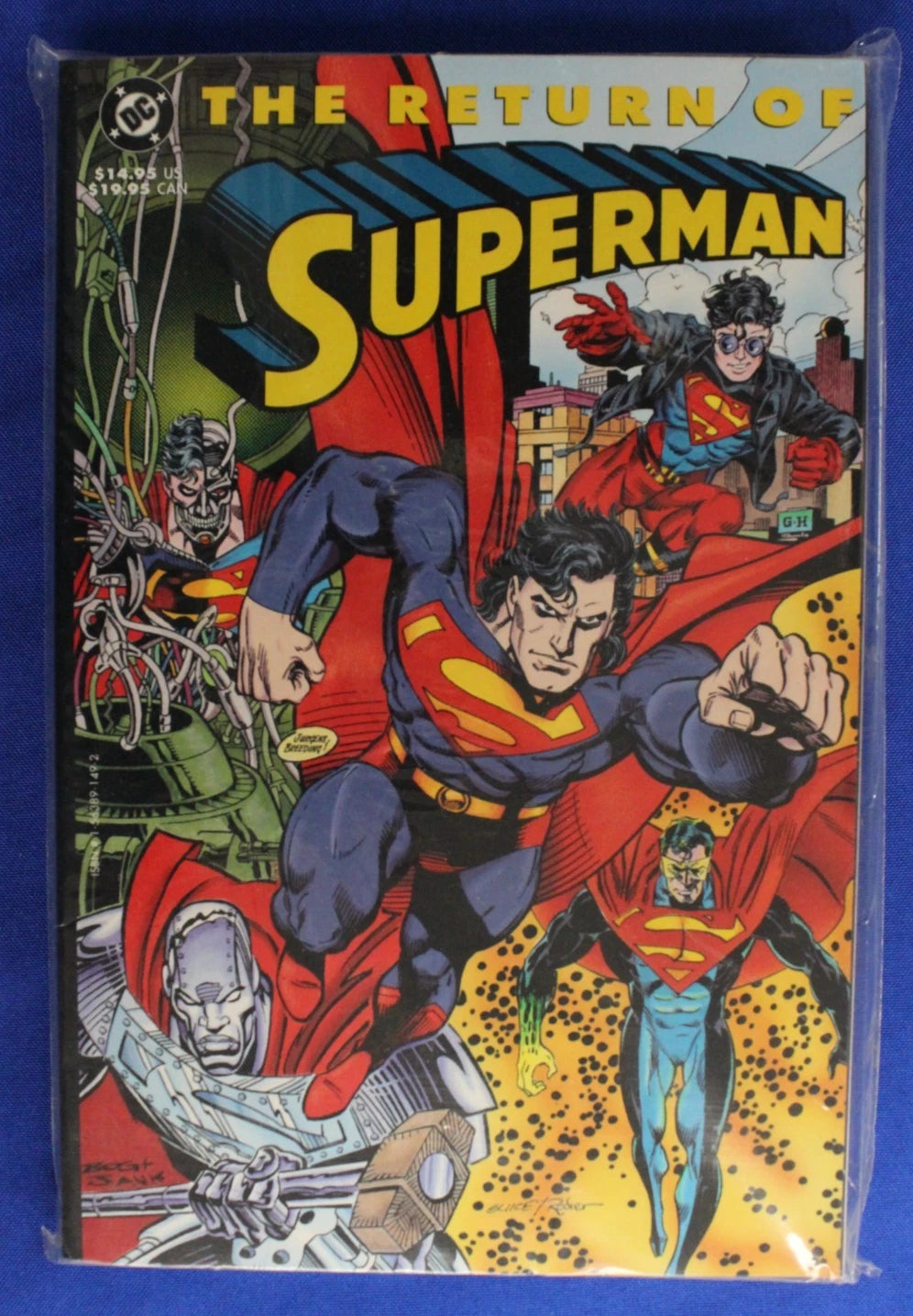 Death of Superman Set Lot of 7 DC