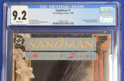 Sandman #1 CGC 9.2