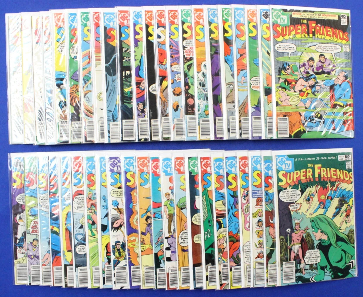 Super Friends #1-47 Near Complete Set (NO #7 22 44) Lot of 44 FN+