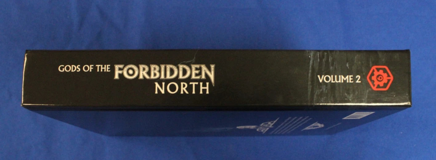 Gods of the Forbidden North Volumes 1-3 Hardcover RPG Books for OSE Kickstarter