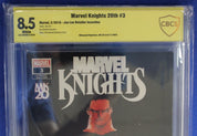 Marvel Knights 20th #3 1:25 SIGNED by Jae Lee CBCS 8.5 VF+