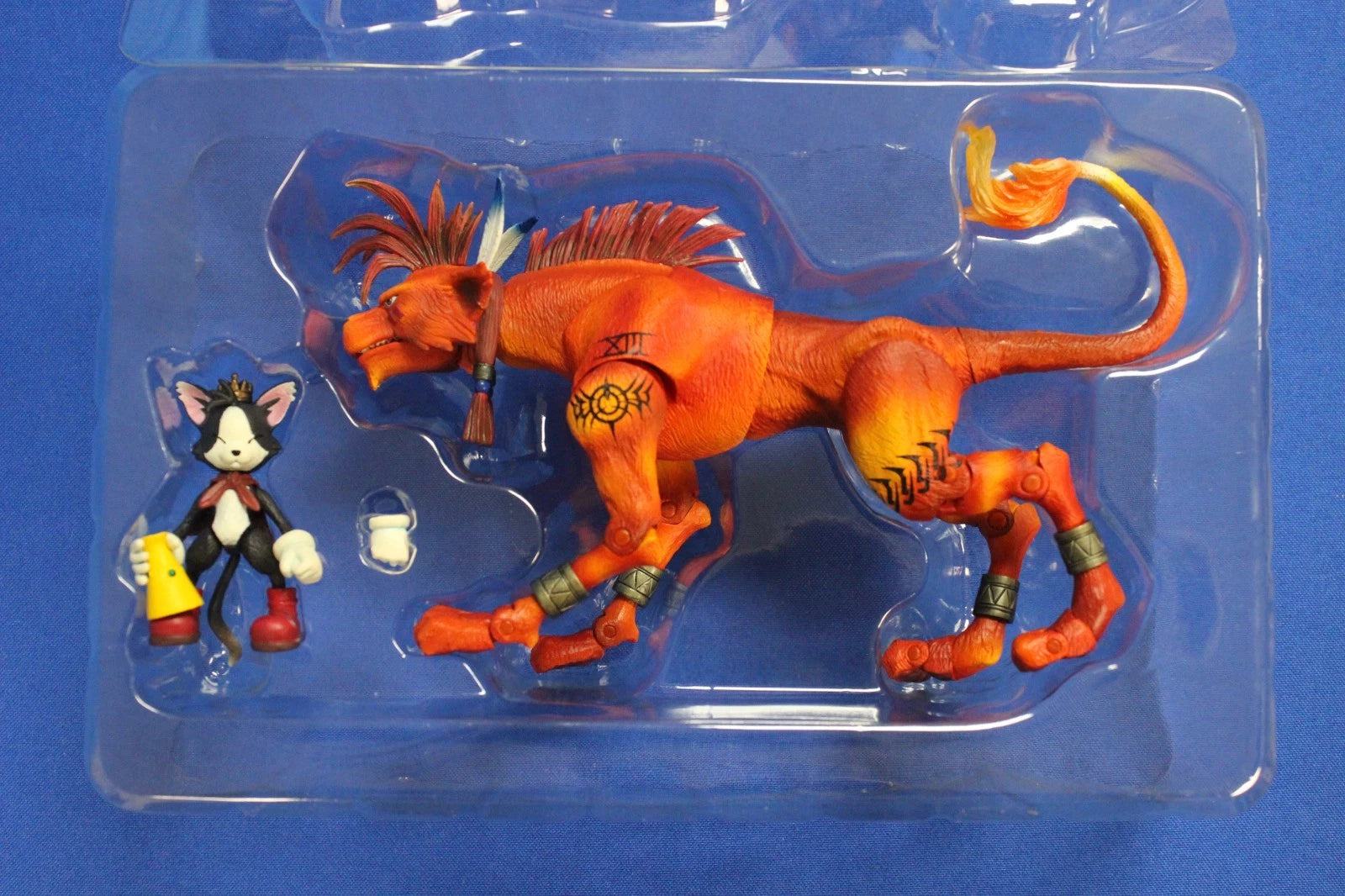 Final Fantasy VII Remake Red XIII and Cait Sith Action Figures
