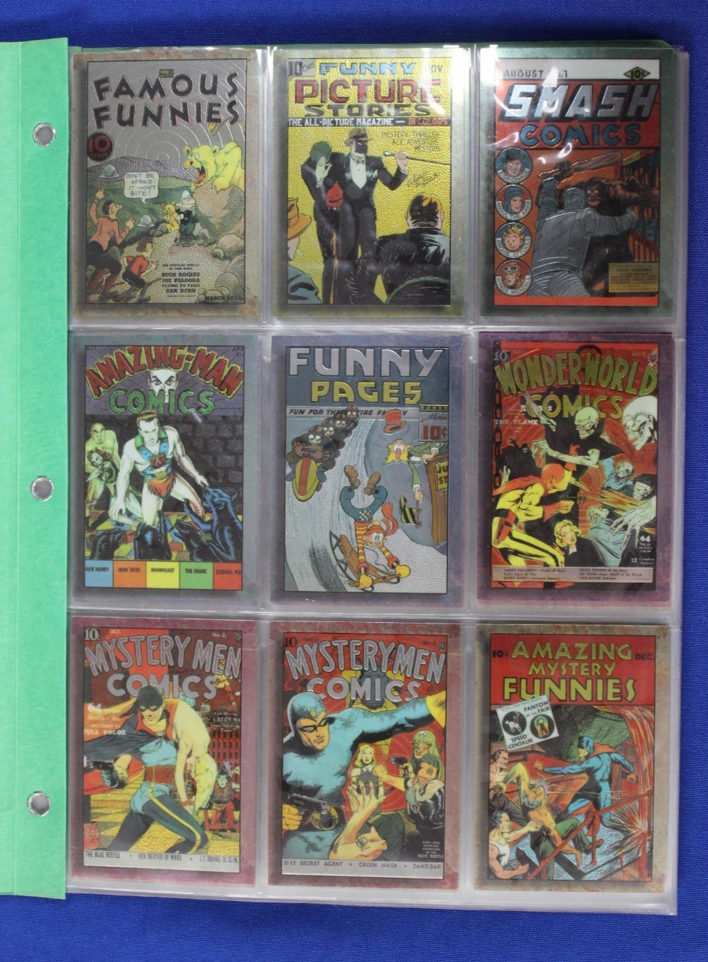 Comics Images 1995 The Golden Age of Comics Chromium Cards Set of 102 Cards