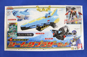 Bandai Power Rangers Megaforce DX Lot of 4 Complete Sea Land Sky Brother Zords
