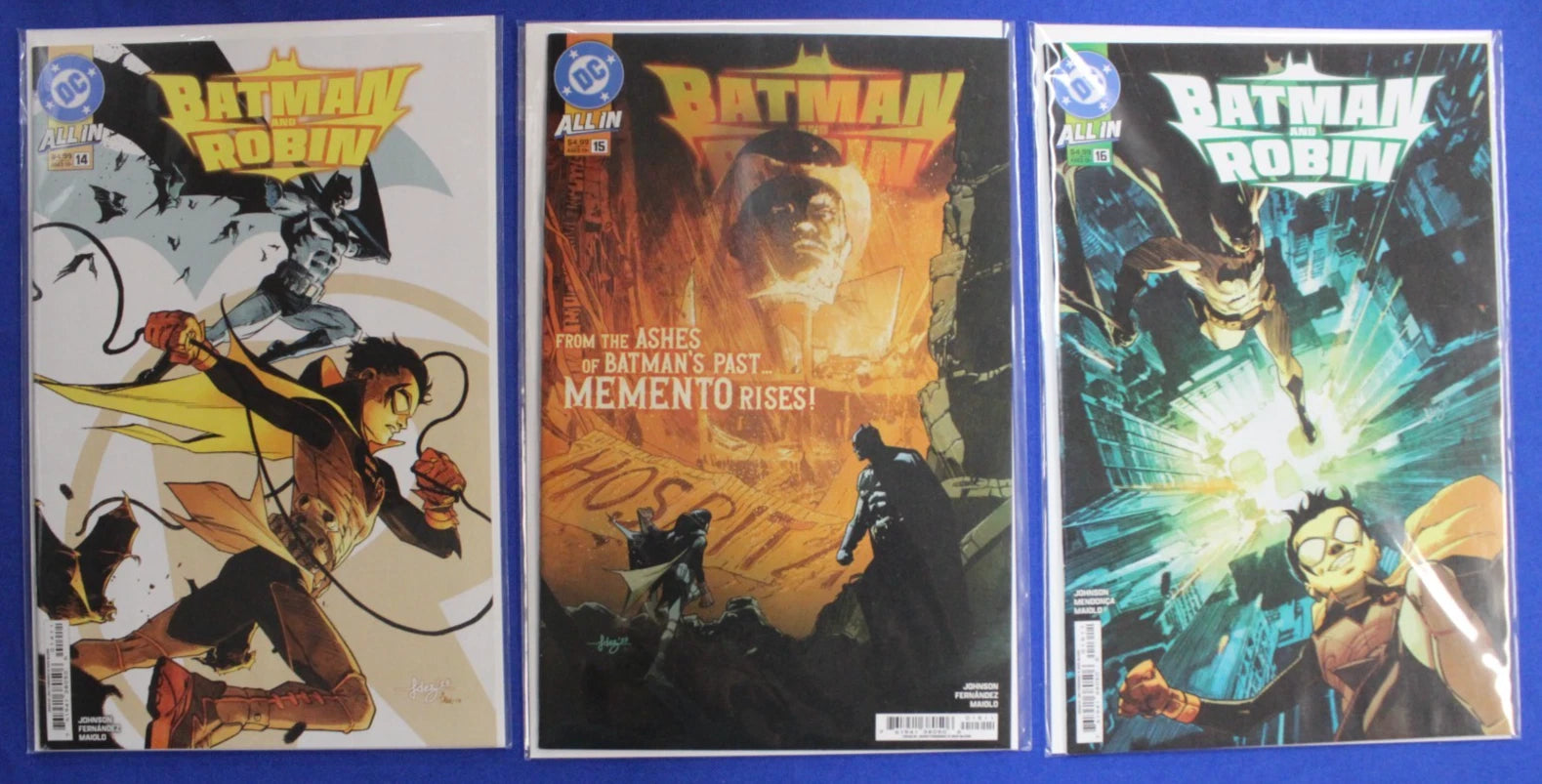 Batman and Robin #1-21, 23 + 2024 Annual Lot of 23 VF/NM