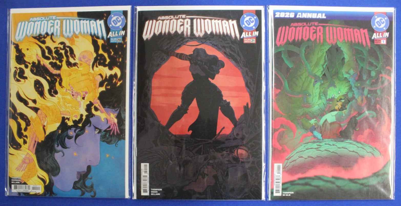 Absolute Wonder Woman #1-21 + Annual VF/NM