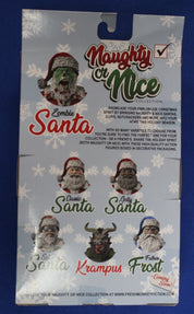BBTS Fresh Monkey Naughty or Nice Collection Zombie Santa Figure Complete in Box
