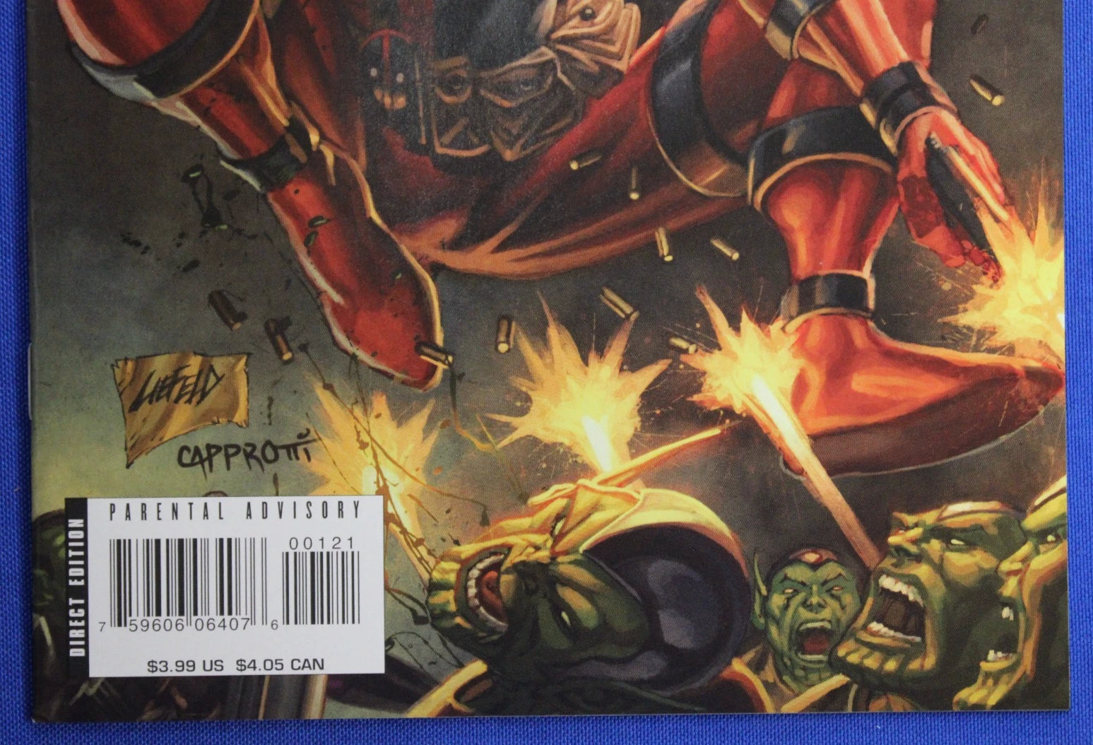 Deadpool #1 Rob Liefeld Variant VF/NM