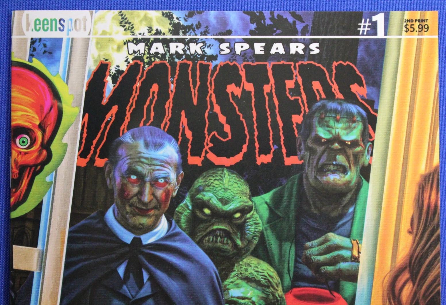 Mark Spears Monsters #1 2nd Print Trick or Treat Variant VF/NM