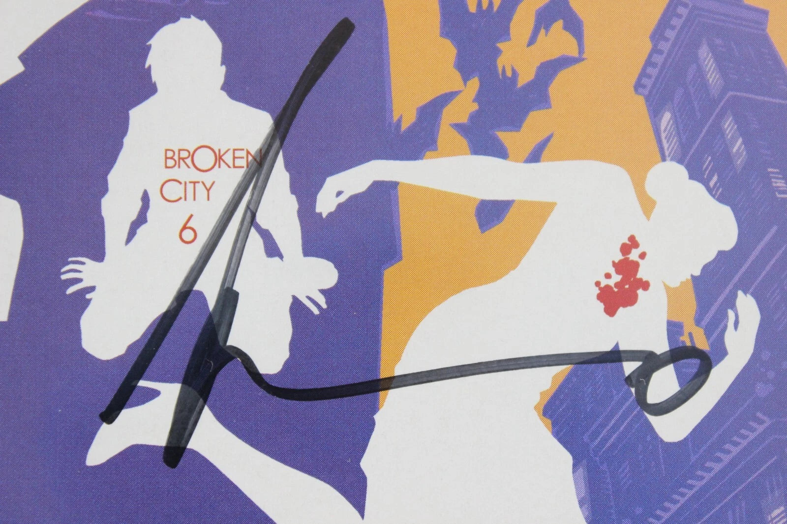 Batman #625 Dynamic Forces SIGNED x3 Azarello Risso & Johnson #861/1500