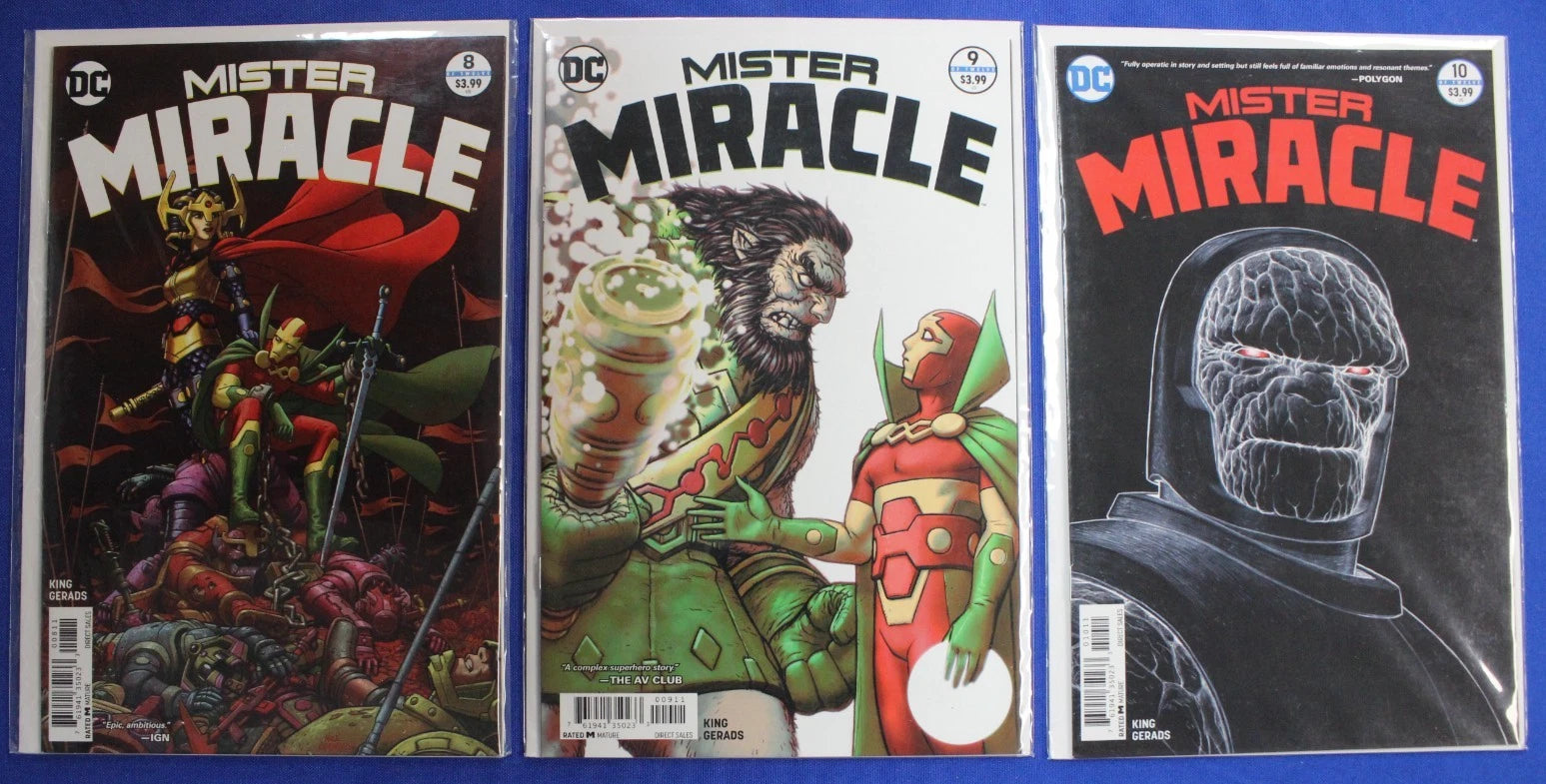 Mister Miracle #1-12 Complete Set VF-VF/NM