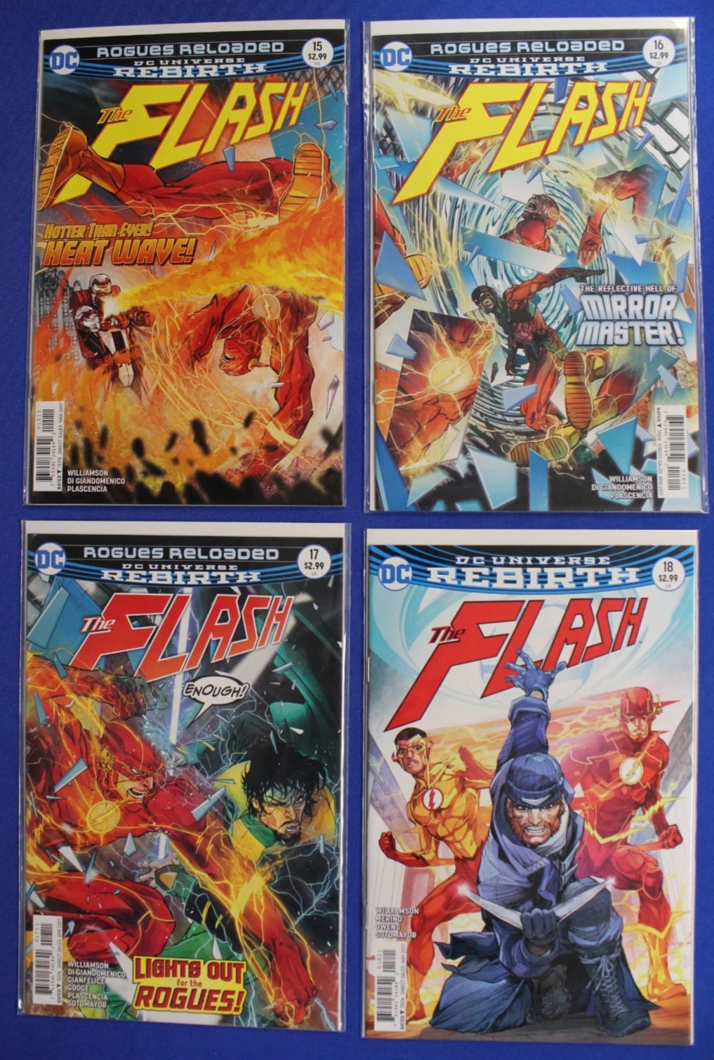 Flash Rebirth #7-29 + Variants Lot of 34 VF-VF/NM