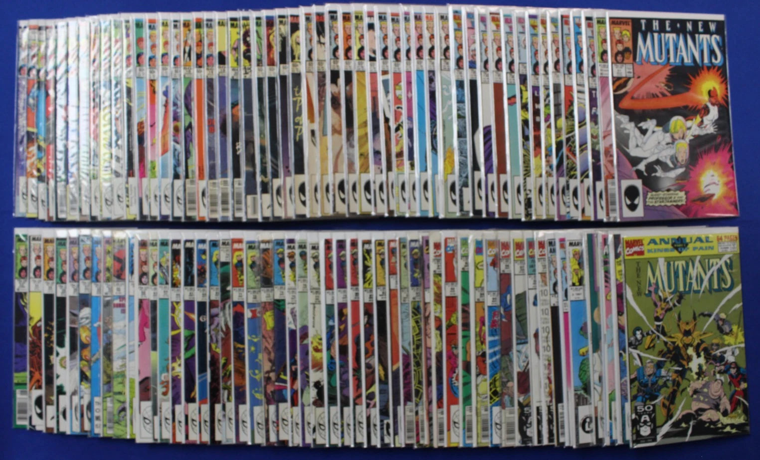 The New Mutants #1-100 + Annuals Near Complete Set (Missing 6 Issues) FN-VF