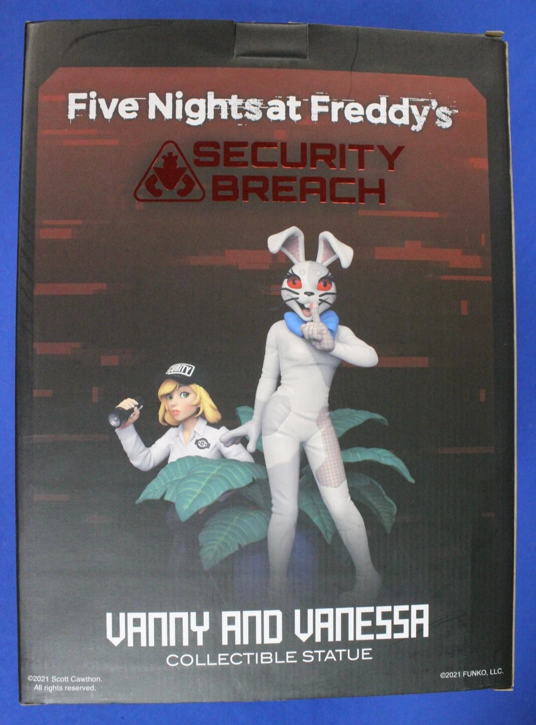2021 Funko Five Nights At Freddys FNAF Security Breach Vanny & Vanessa Statue