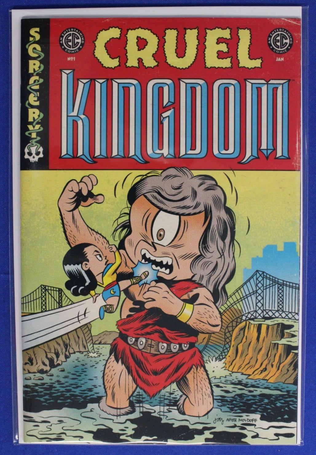EC Cruel Kingdom #1 1:100 + 1:10 + Cover B Lot of 3 VF/NM