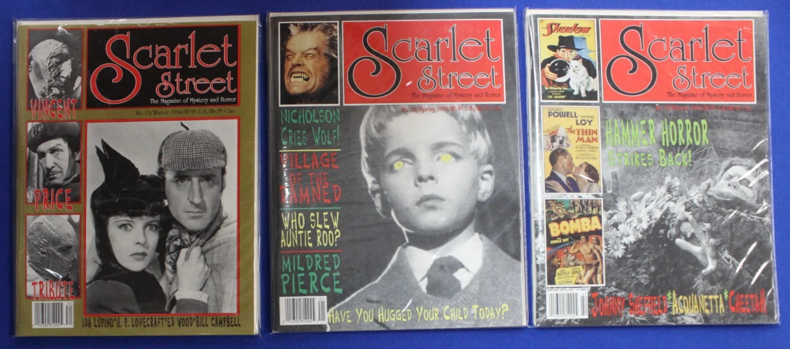 Scarlet Street #3 & 5-20 Lot of 17 VF-VF/NM