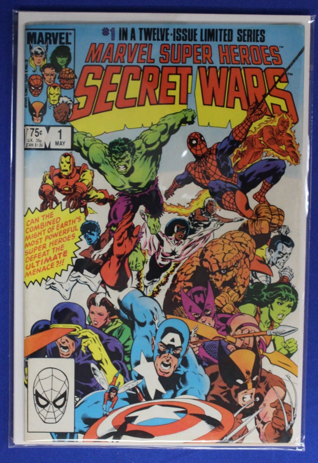 Marvel Super Heroes Secret Wars #1-12 Near Complete Set (Missing #8) FN-VF