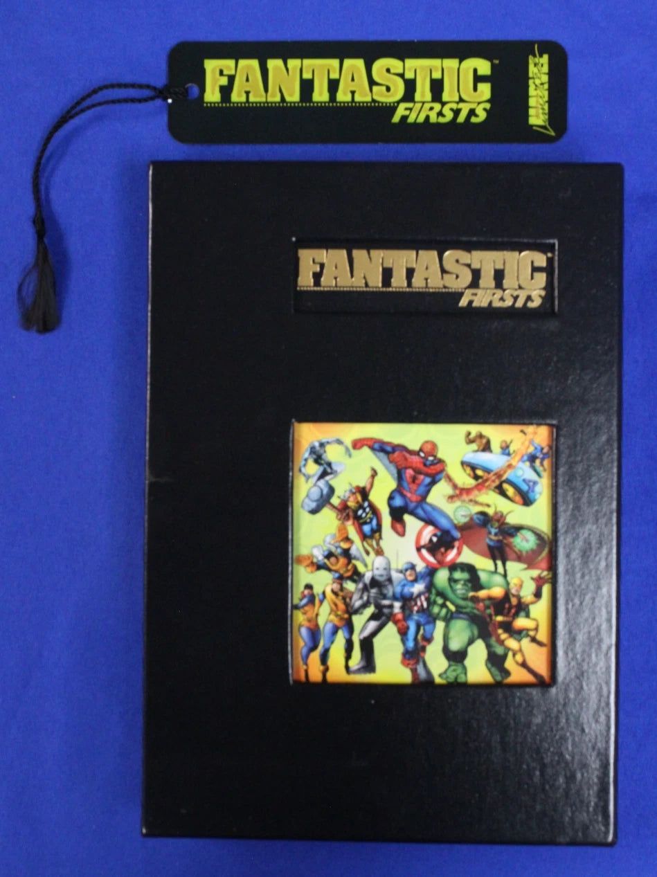 Marvel Limited 1994 Fantastic Firsts Hardback Slipcase First Printing + Bookmark