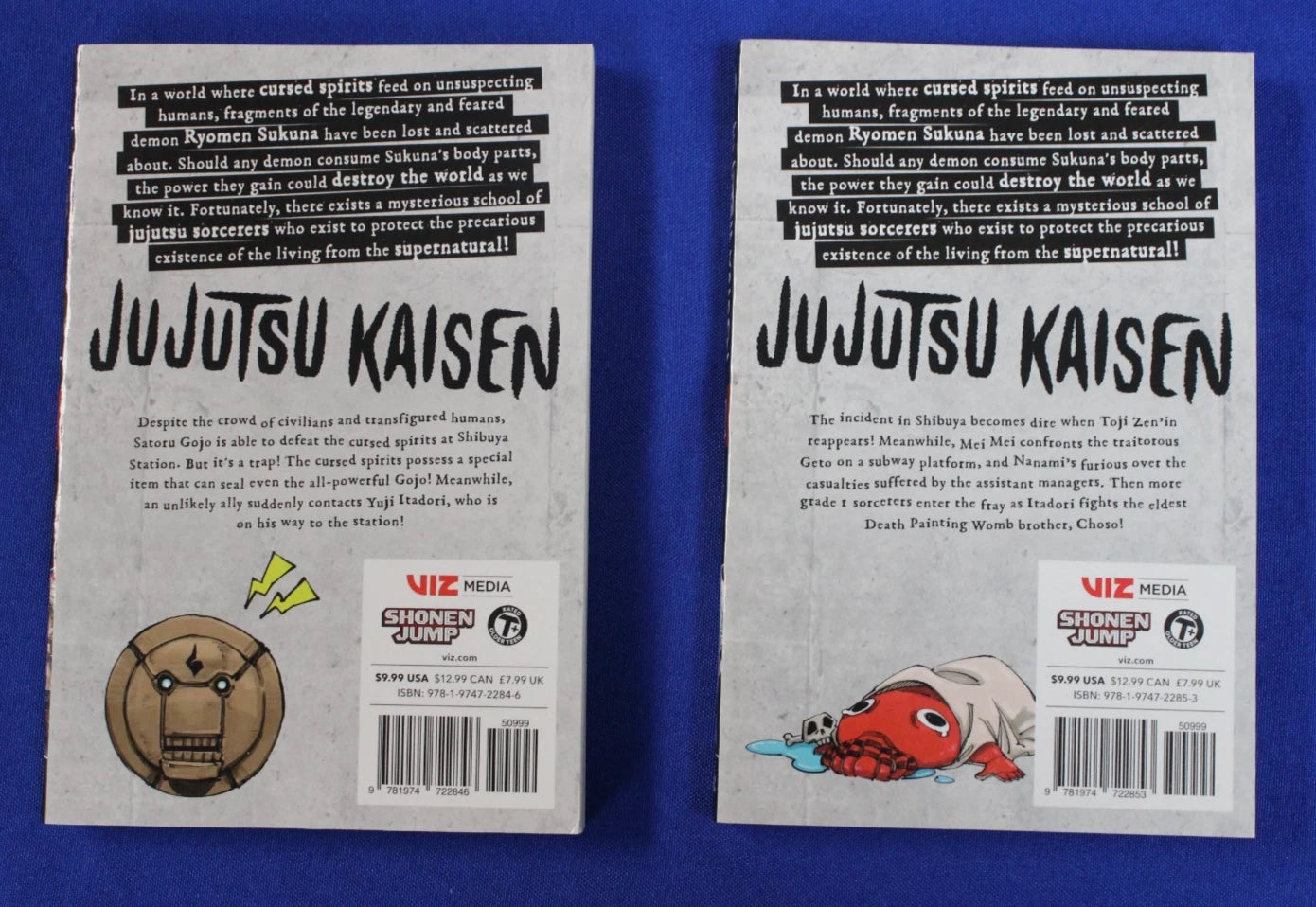 Jujutsu Kaisen Manga Volumes 1-22 Paperback