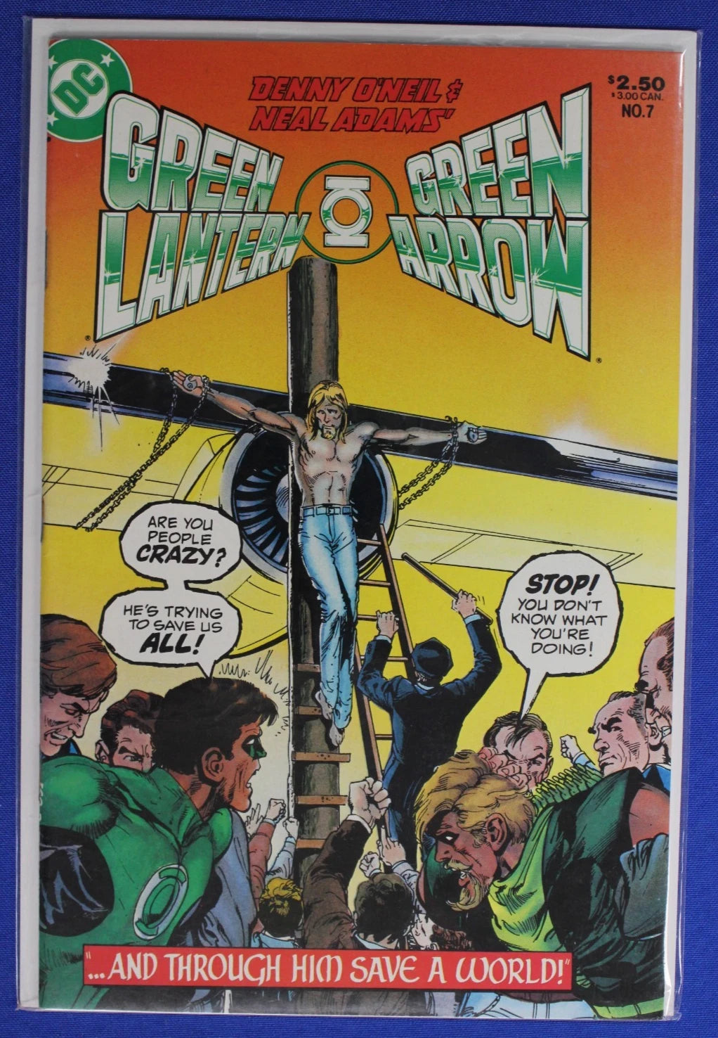 Green Lantern Green Arrow #1-7 Complete Set VF-VF/NM
