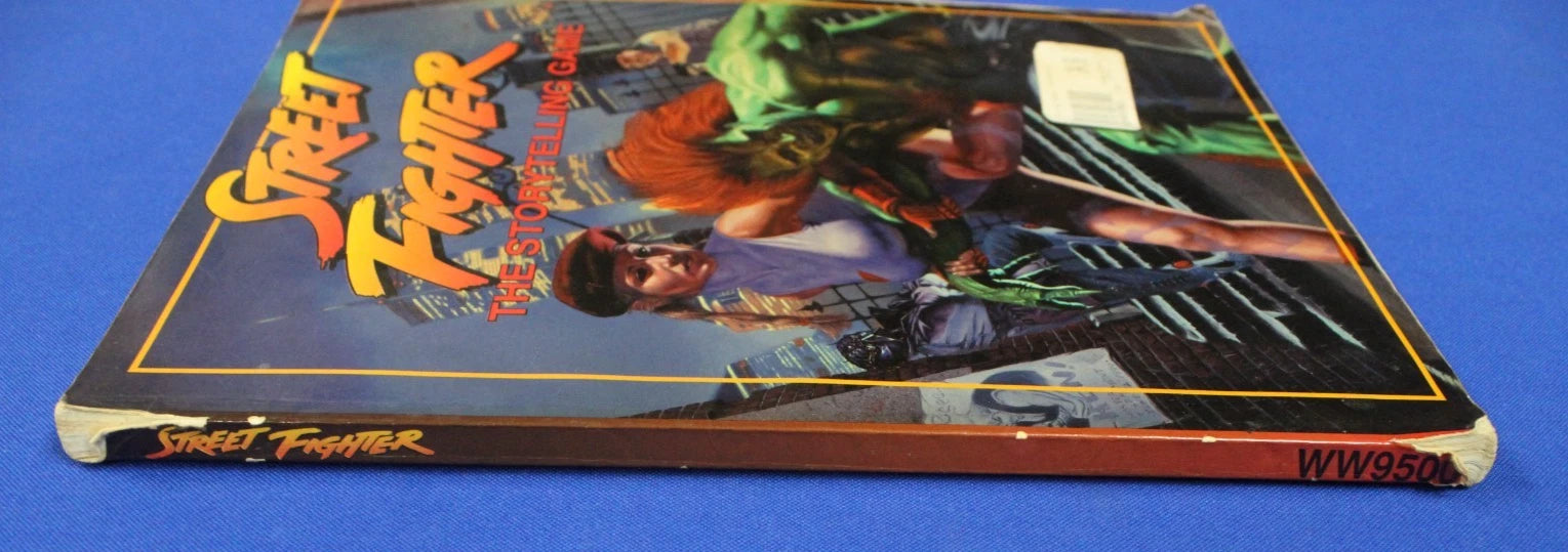 Street Fighter Storytelling Game Base Book + Secrets of Shadoloo + Contenders