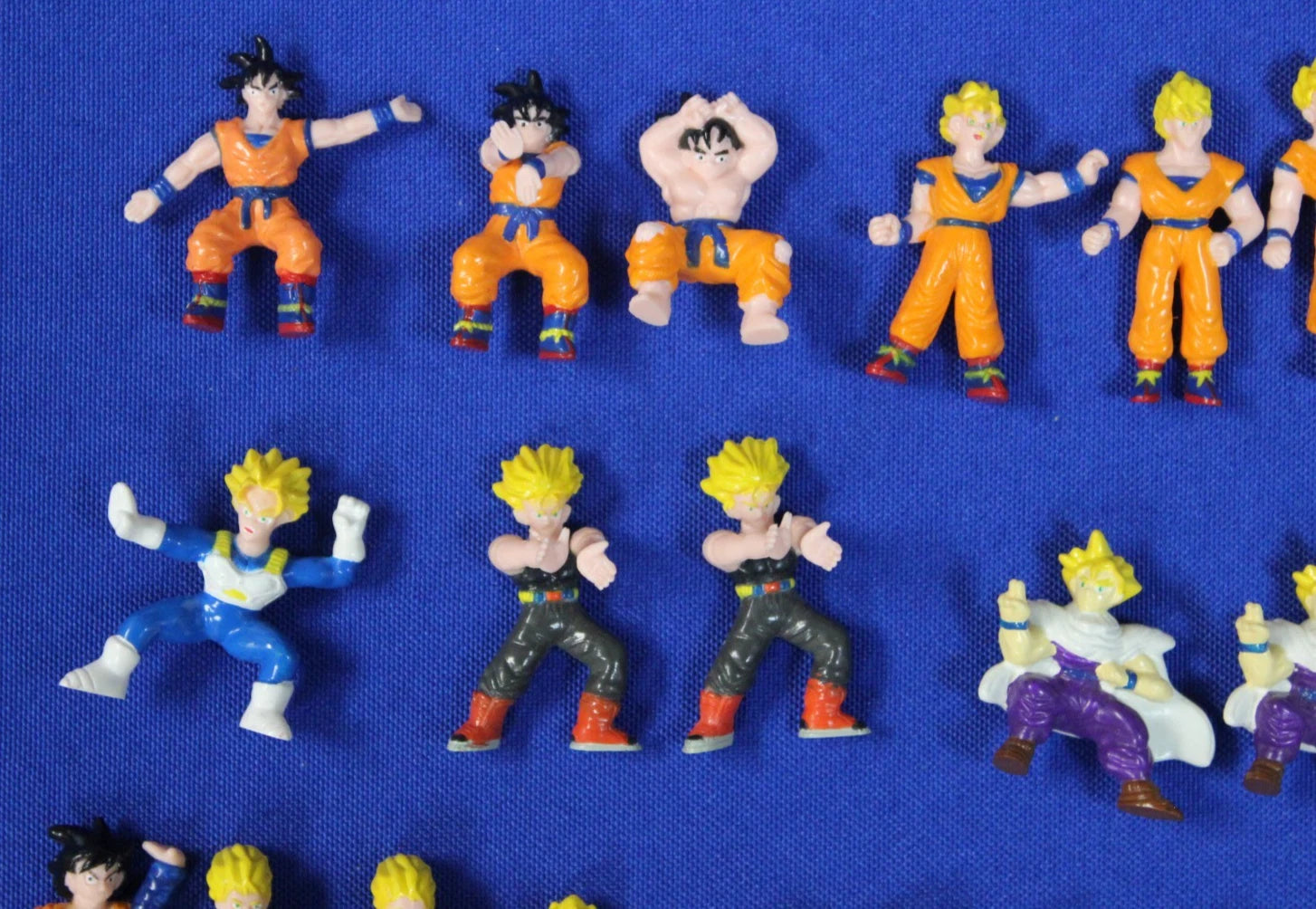 Irwin Toys Dragon Ball Z 80s-90s Loose Miniature Figures Lot of 52