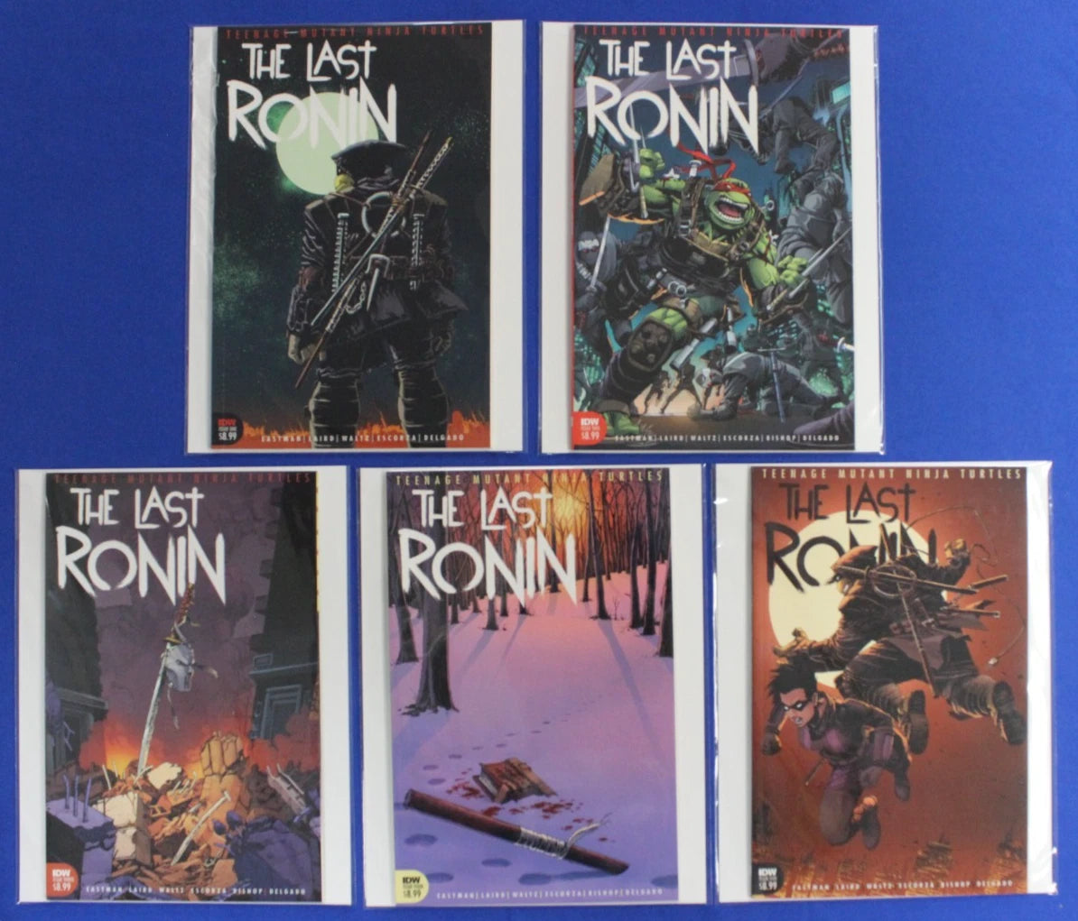 Teenage Mutant Ninja Turtles The Last Ronin #1-5 Complete Set VF/NM