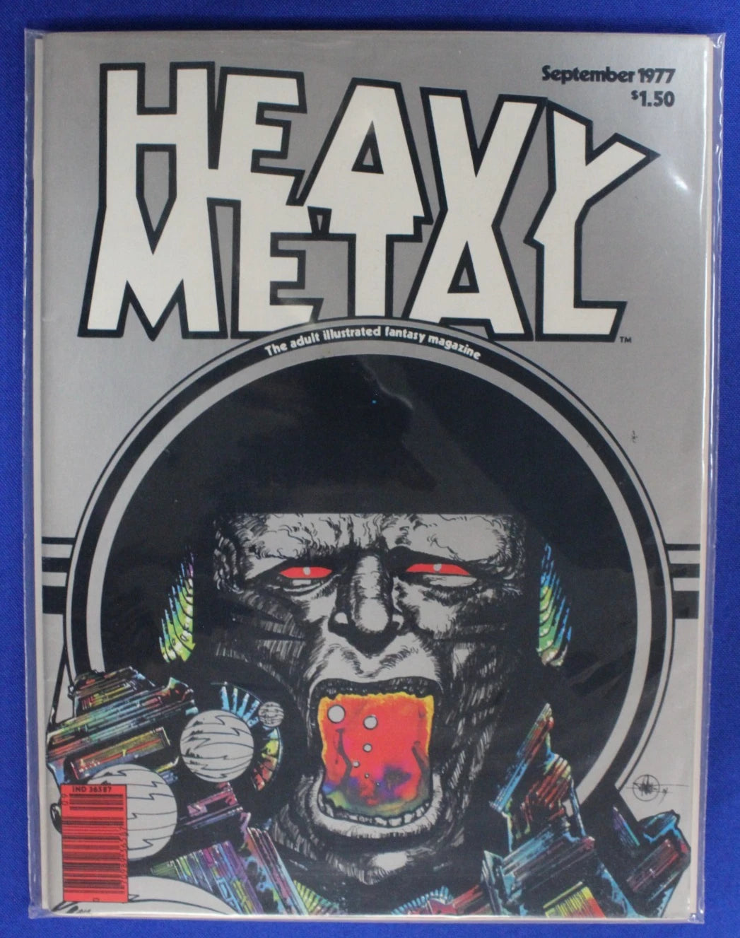 Heavy Metal Magazine #3 4 6 7 Lot of 4 FN