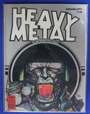 Heavy Metal Magazine #3 4 6 7 Lot of 4 FN