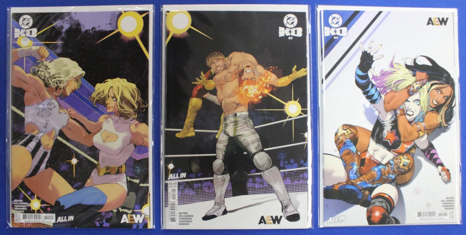 DC KO #1-5 Complete Set AEW Variants & Tie-Ins Lot of 13 VF/NM