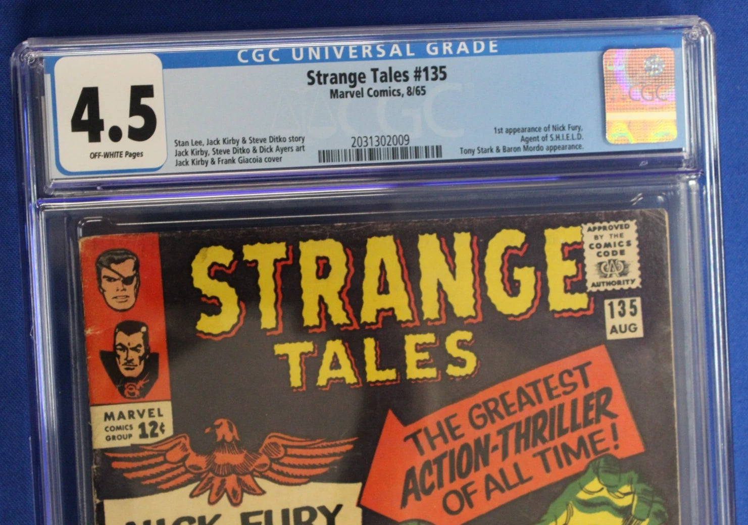Strange Tales #135 CGC 4.5