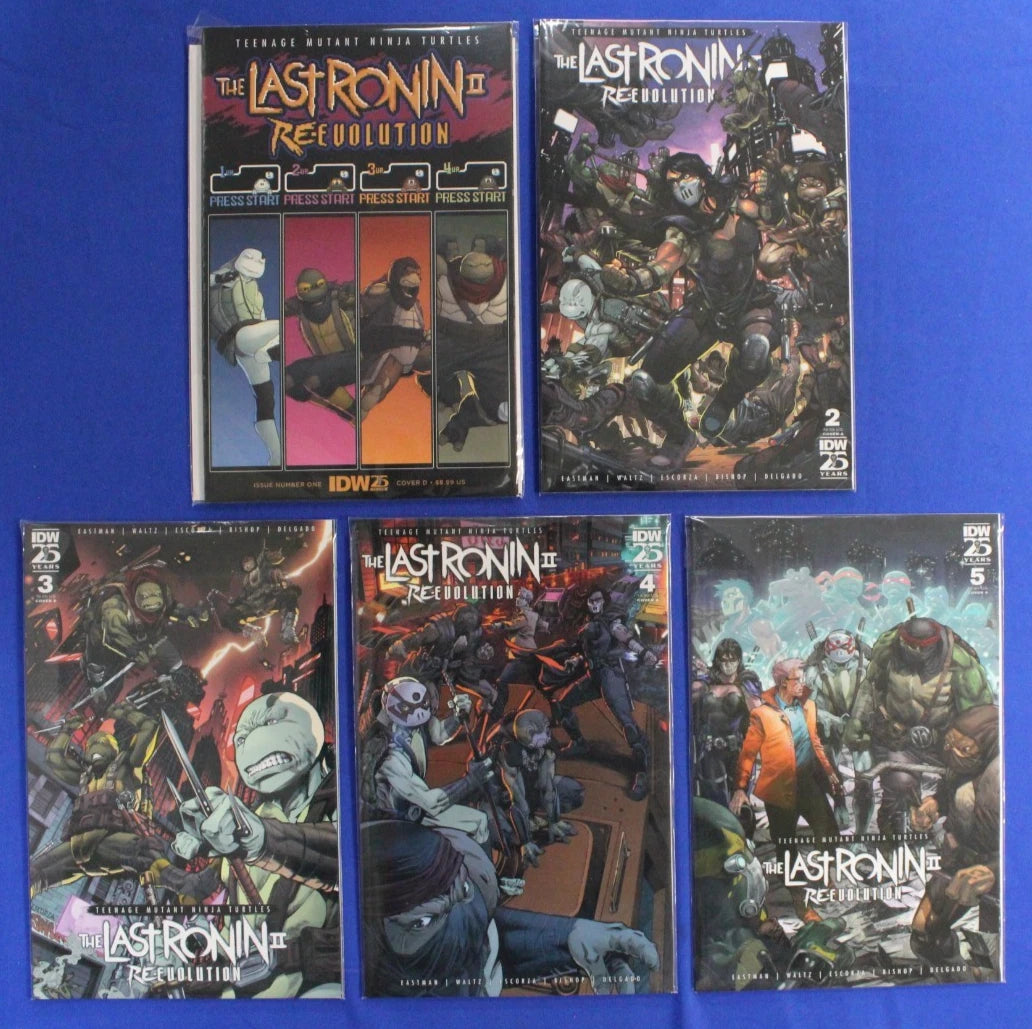 TMNT The Last Ronin II Re-Evolution #1-5 Complete Set VF/NM