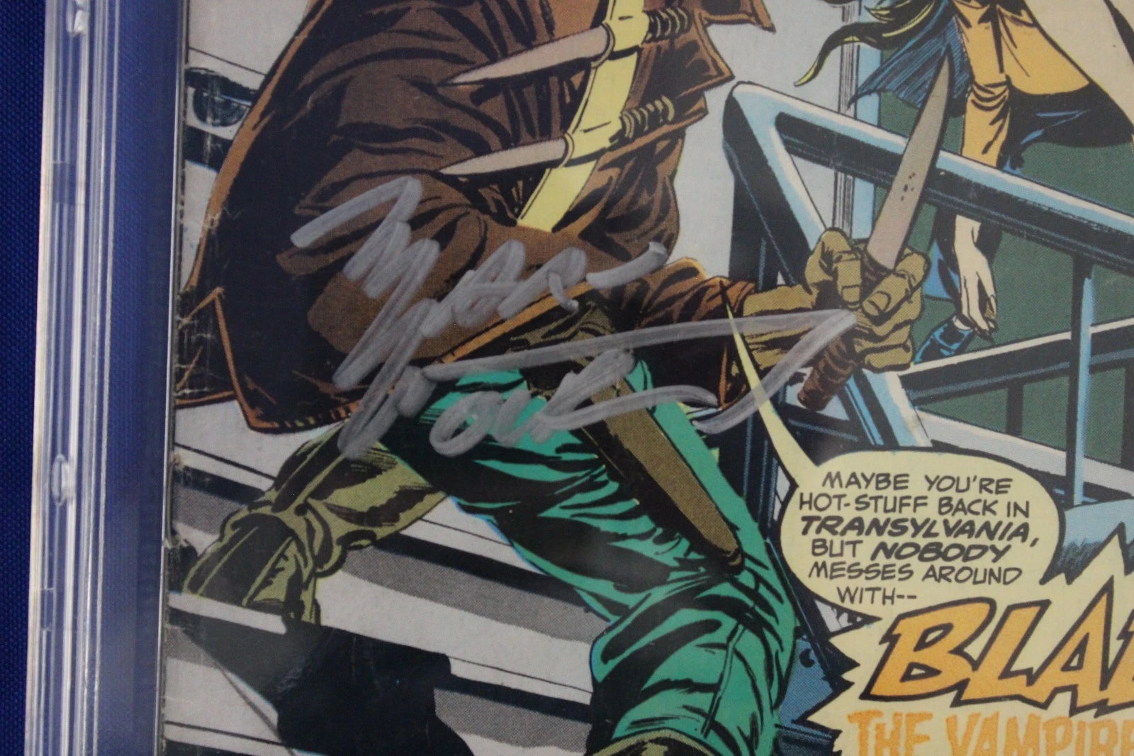 Tomb of Dracula #10 SIGNED Marv Wolfman CBCS 3.0 GD/VG