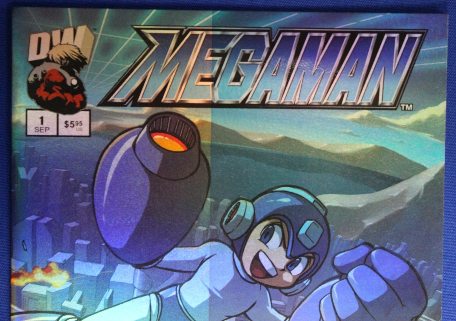 Megaman #1 Holofoil Variant VF/NM