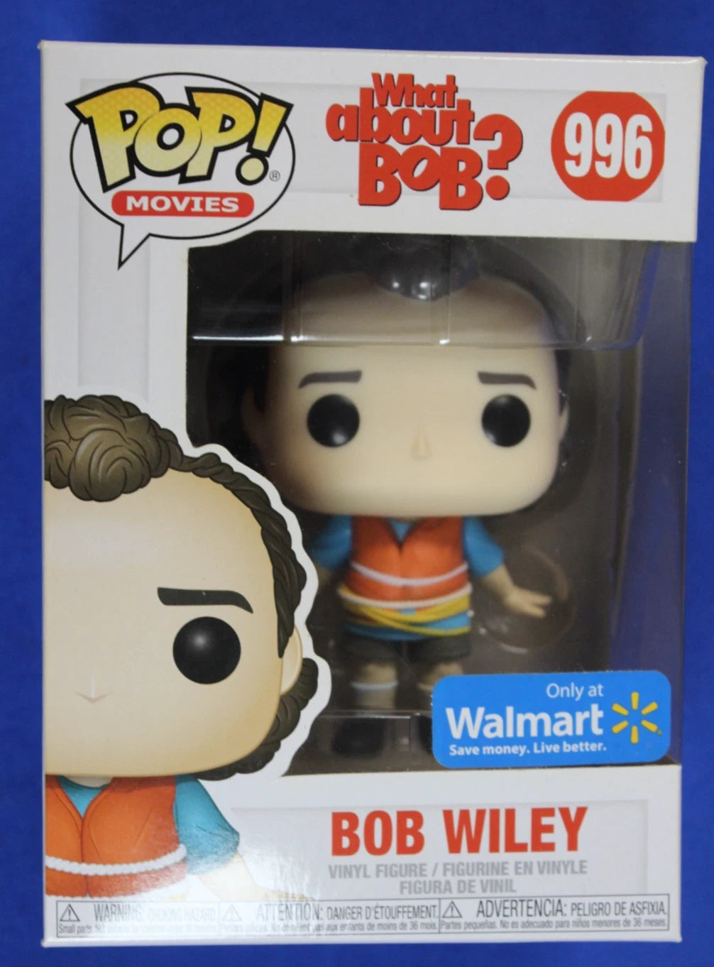 Funko POP! What About Bob? Bob Wiley Figure Lot
