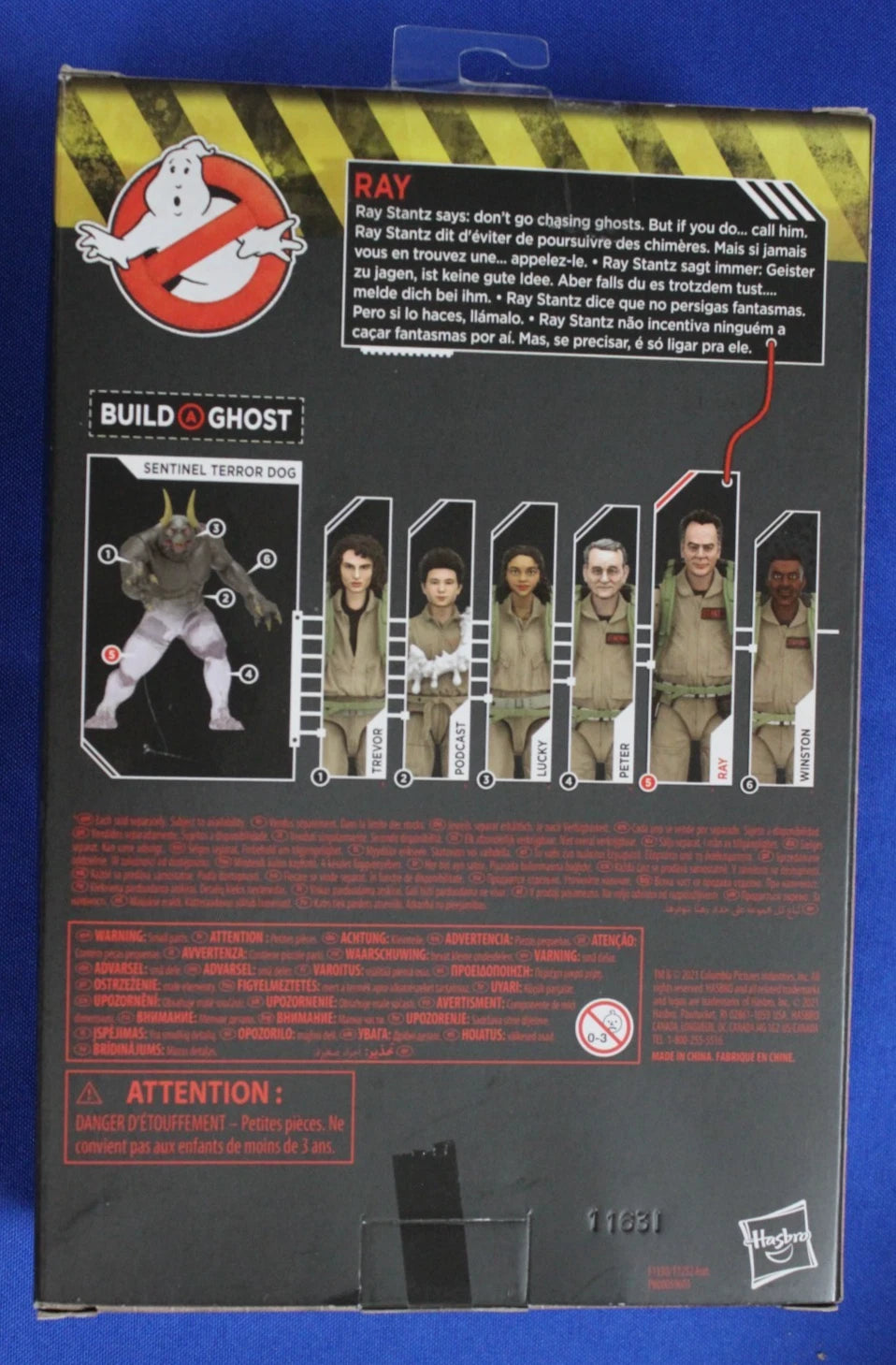 Hasbro 2021 Ghostbusters Plasma Series Afterlife Build a Ghost Figure Lot of 6