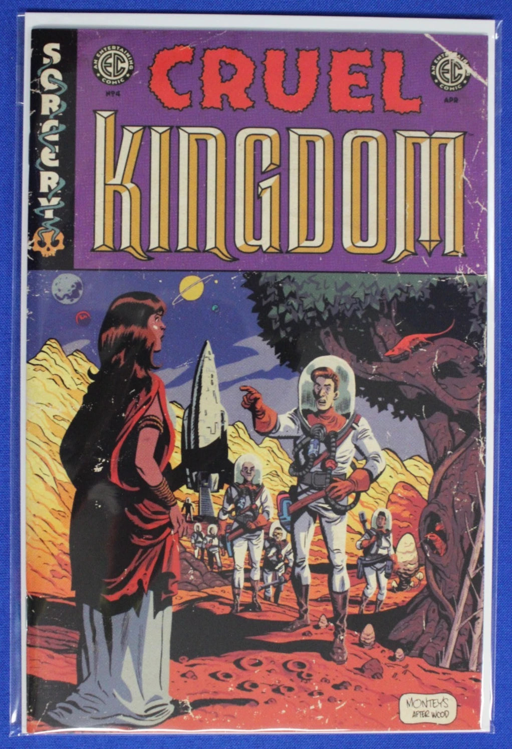 EC Cruel Kingdom #1-4 Complete Set + Variants Lot of 7 VF/NM