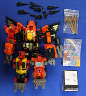 Hasbro 1986 Transformers G1 Predaking Predicon Decepticon Combiner Set