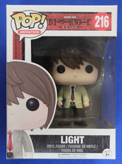 Funko POP! Death Note #216 Light #217 Ryuk #218 L Lot of 3