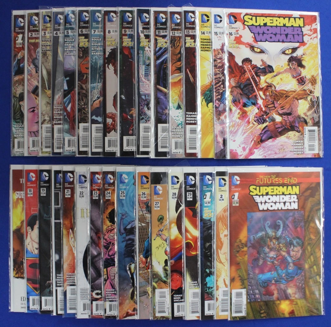 Superman Wonder Woman #1-29 + Annuals & One-Shot Complete Set VF-VF/NM