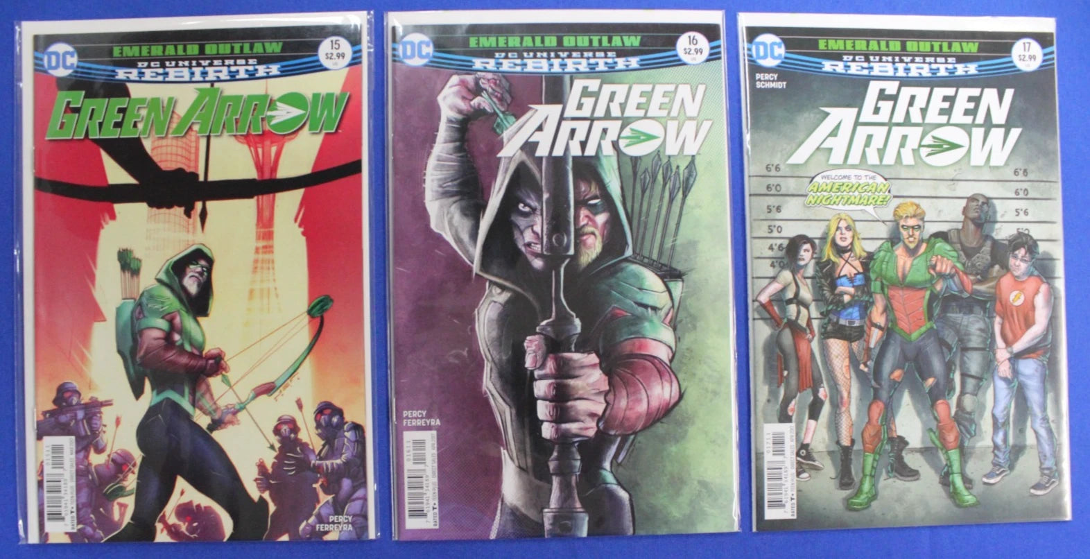 Green Arrow Rebirth #12-25 Lot of 14 VF-VF/NM